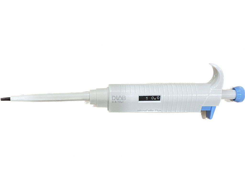 DLAB-1-0.5-10M Дозатор DLab MicroPette Plus переменного объема 0,5-10 мкл
